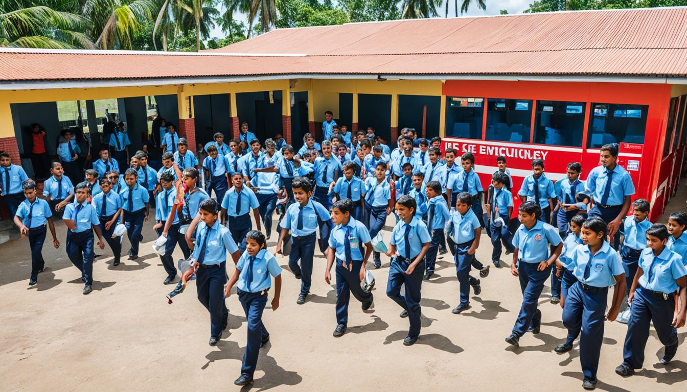 School safety during emergencies in Sri Lanka