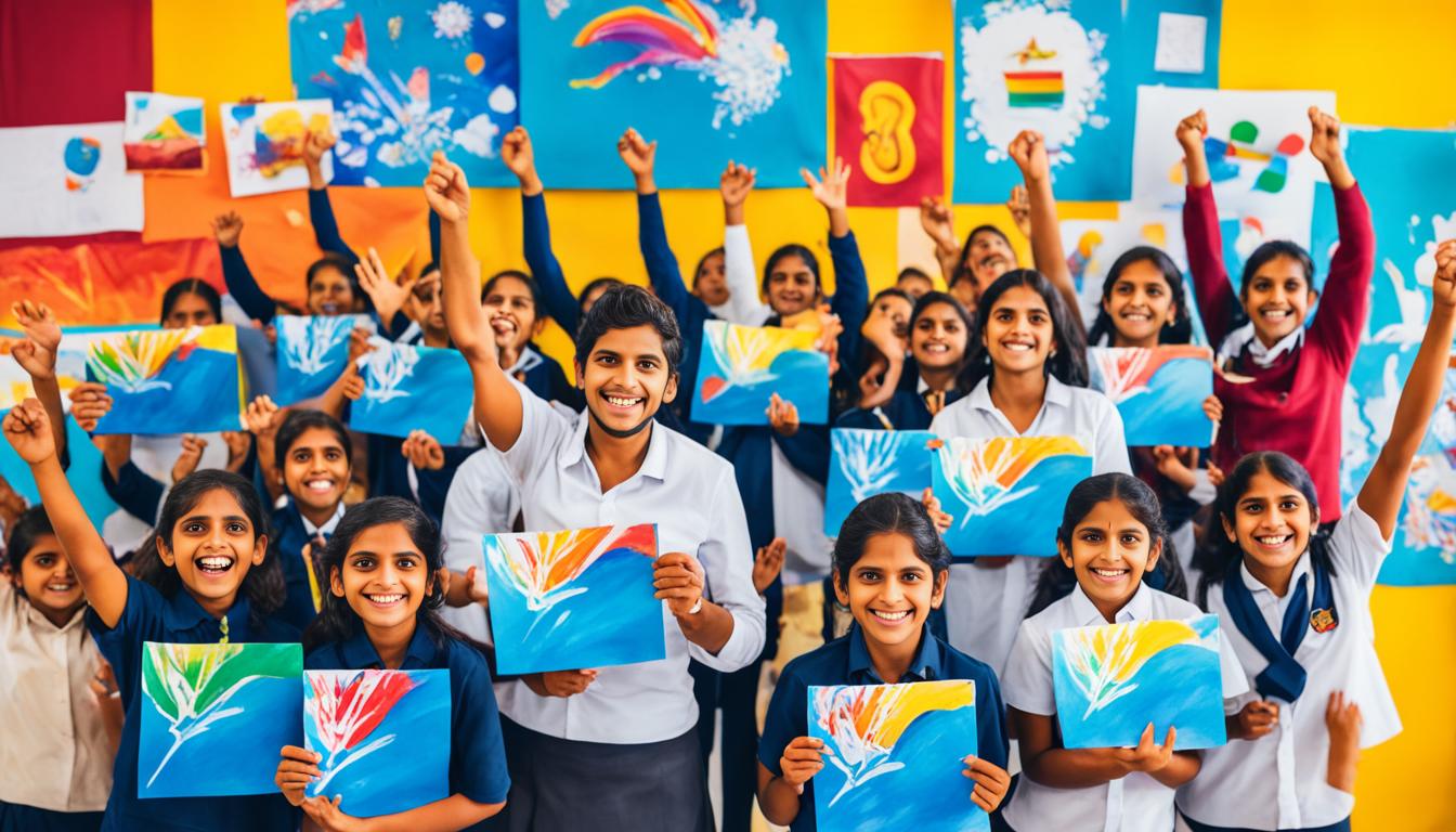 Sri Lanka school art competition
